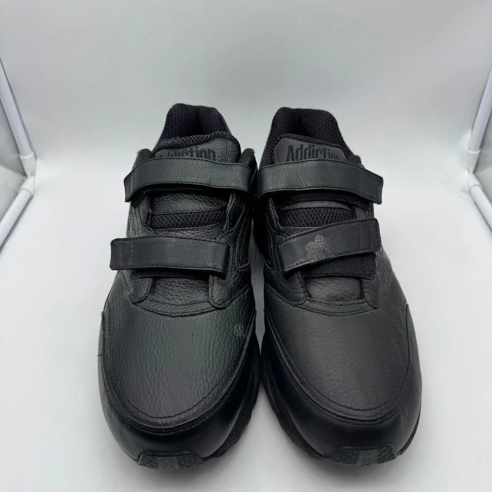 Brooks Addiction Walker V-Strap 12.5 Extra Wide 4E Black‎ Leather 1100404E001